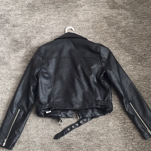 Faux leather jacket - Picture 2 of 3